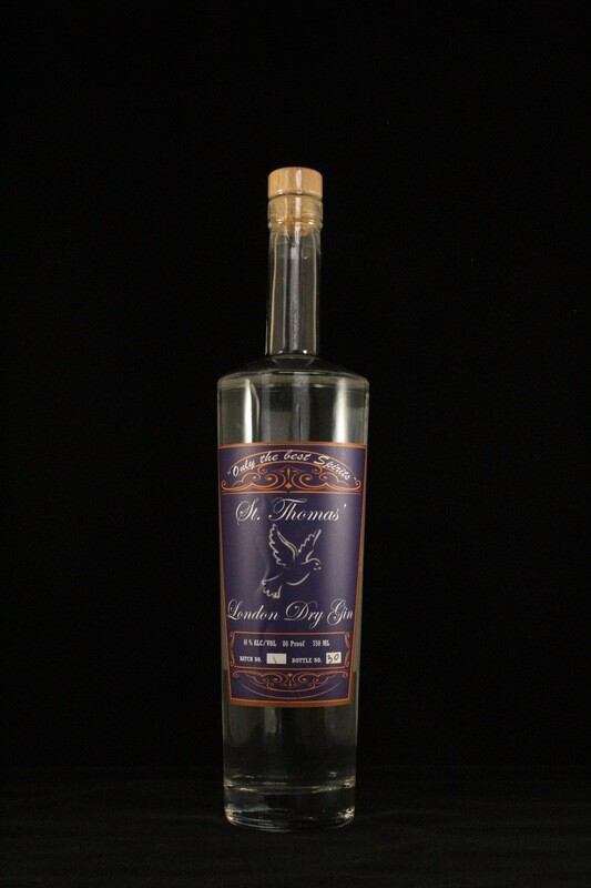 St. Thomas' London Dry Gin - 750ml 80proof