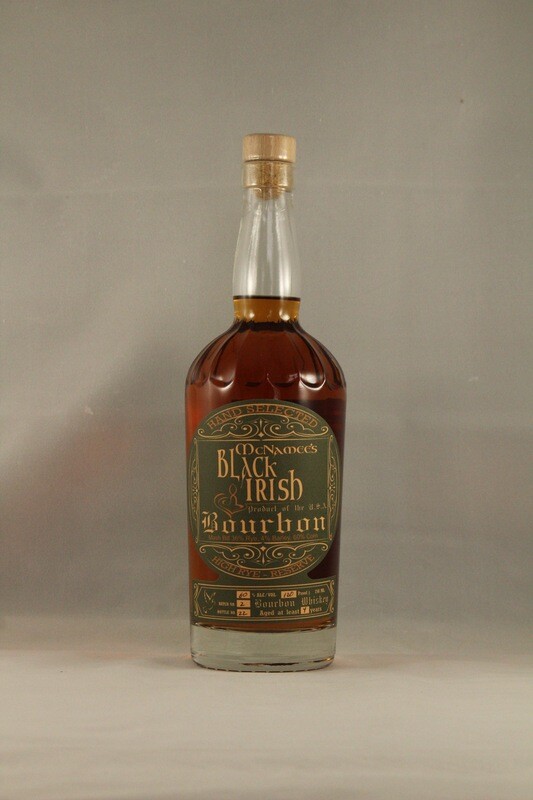 120 Proof High Rye McNamee's Black Irish Bourbon - High Rye 750ml Barrel Proof
