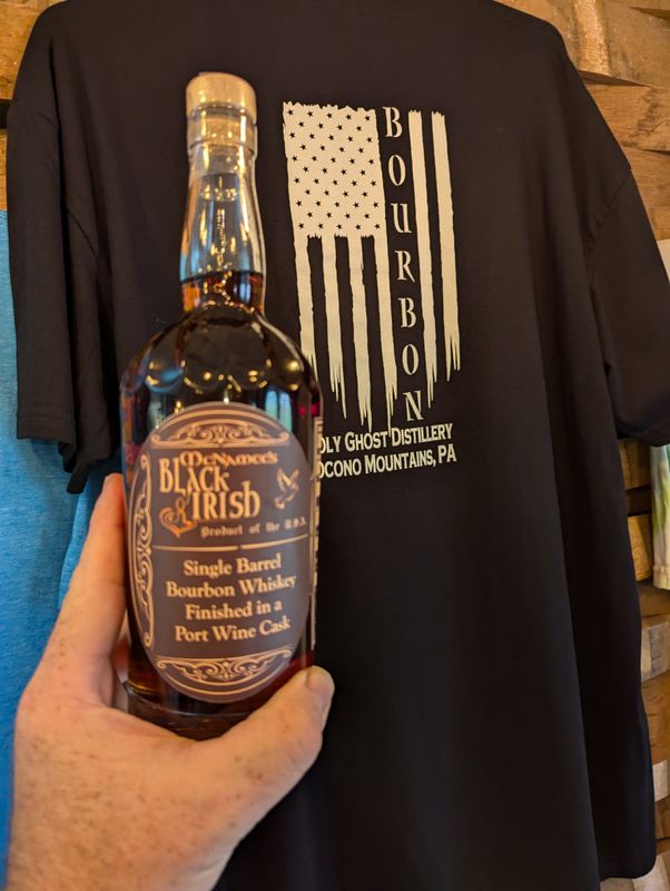 Port Wine Cask Aged - McNamee's Black Irish Bourbon - 750ml 80 Proof