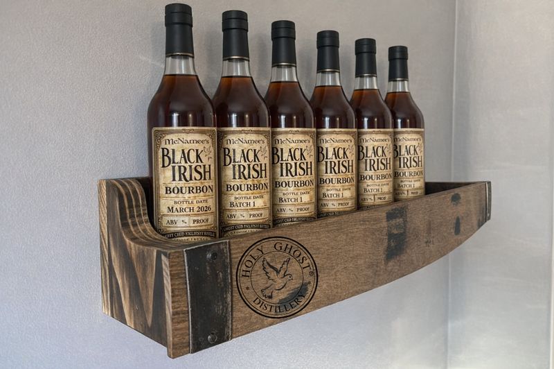 Stave Bottle Shelf