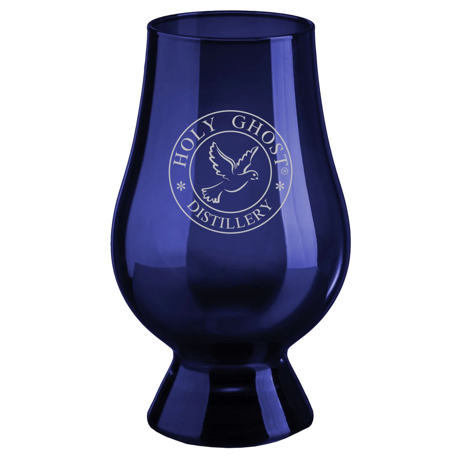 Blue Glencairn Glass