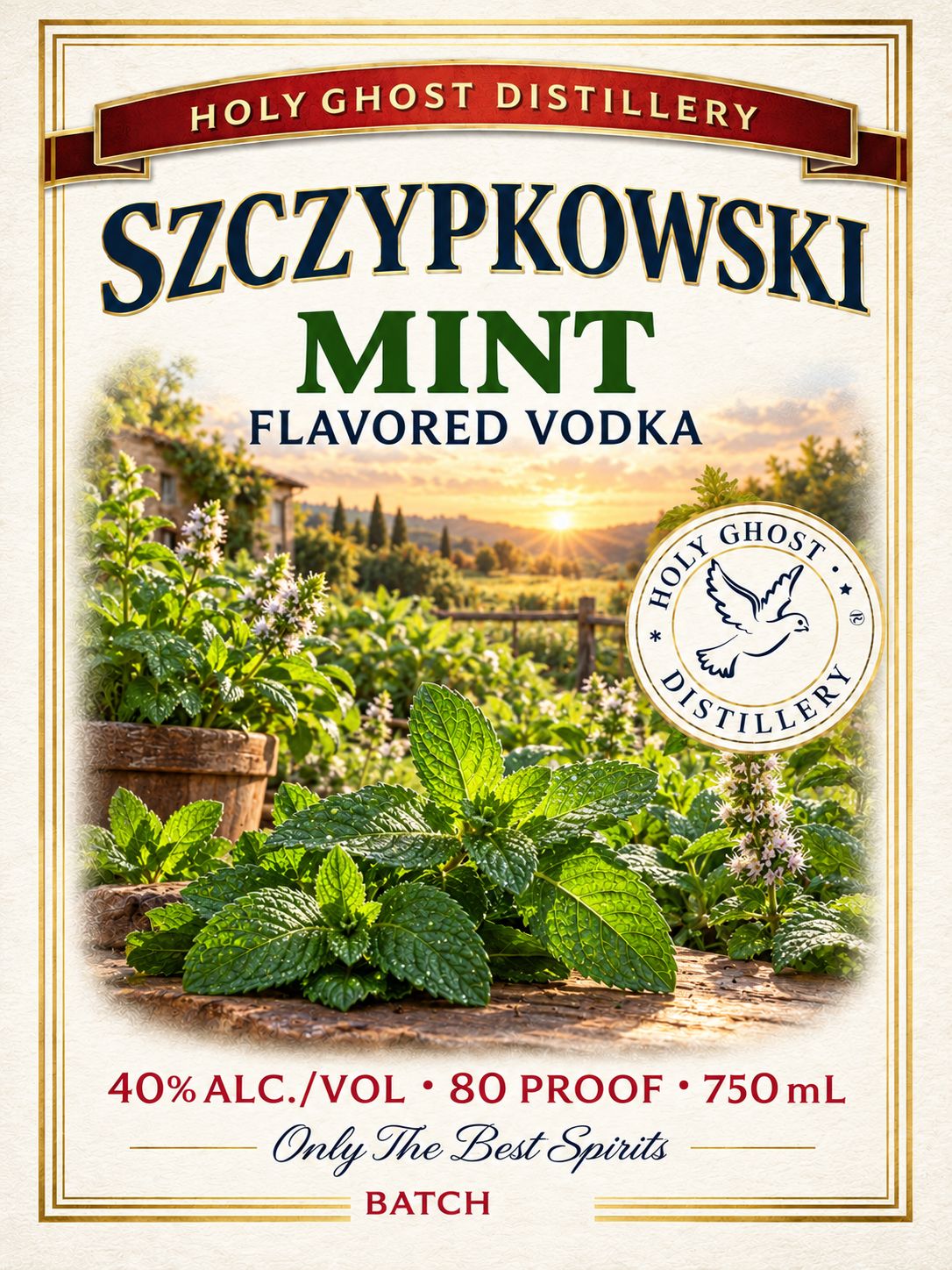 Szczypkowski Mint Flavored Vodka