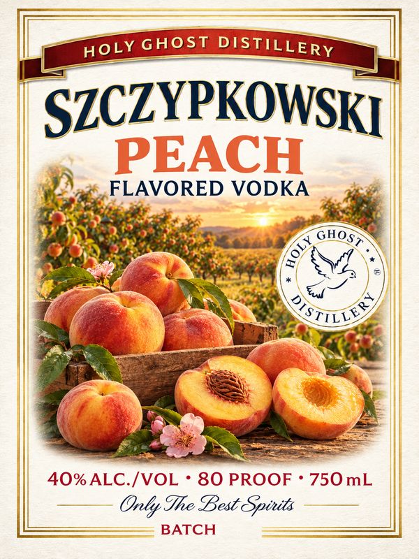 Szczypkowski Peach Flavored Vodka
