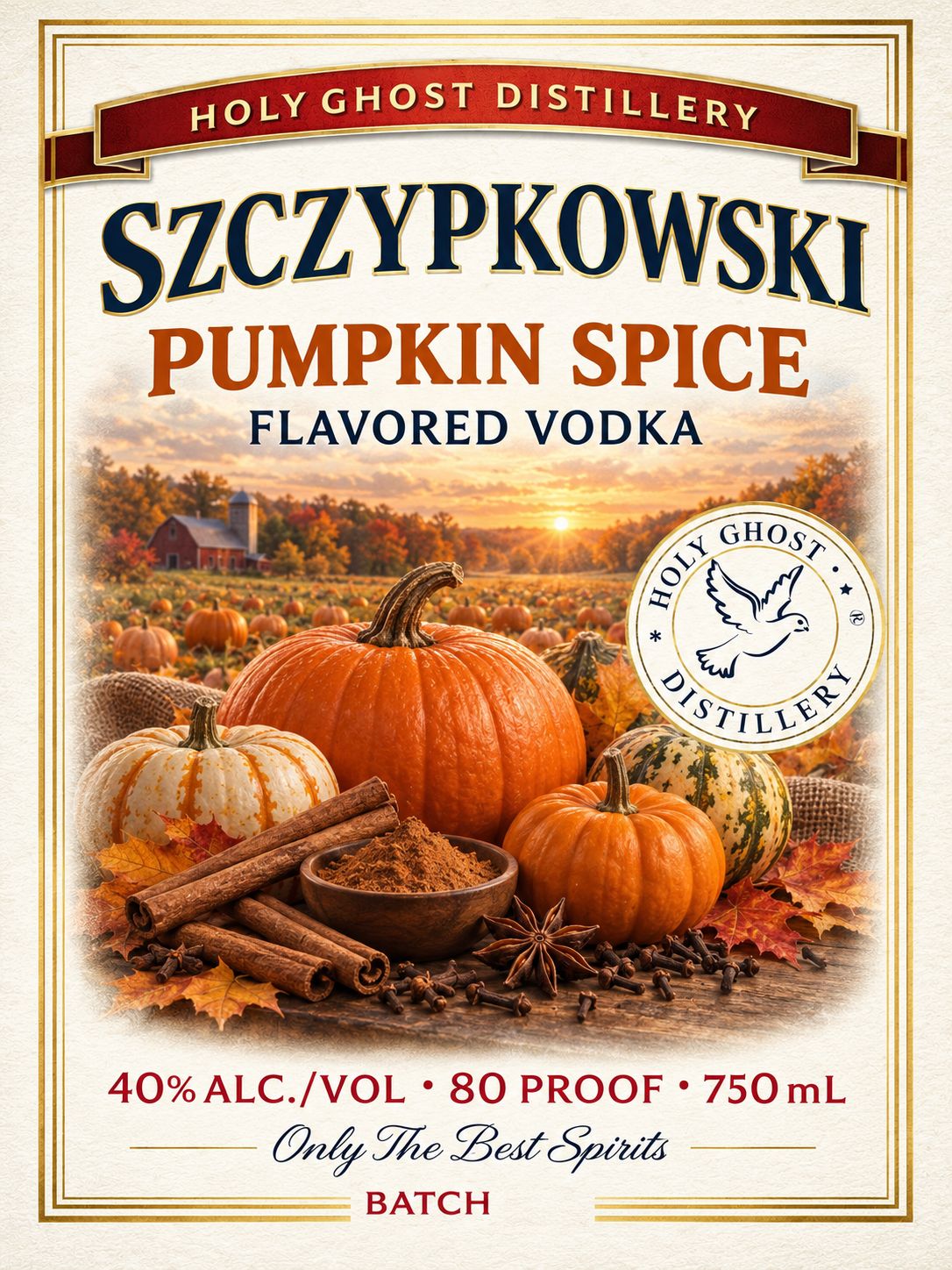 Szczypkowski  Pumpkin Spice Vodka