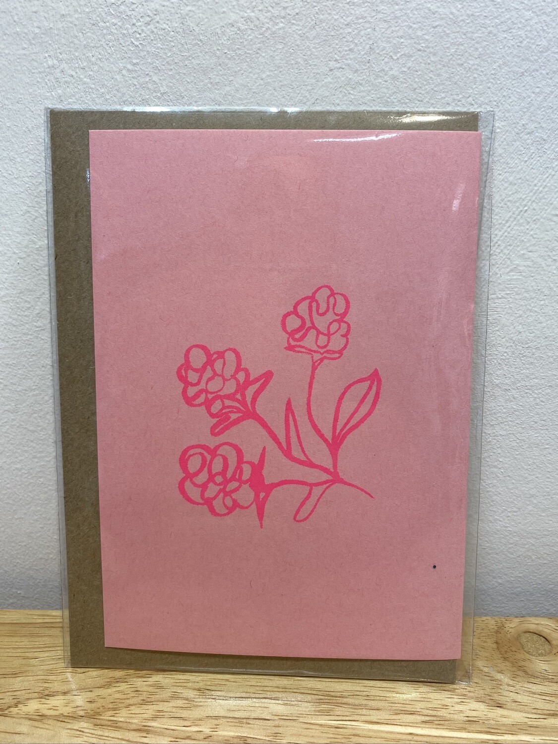 Lou Rowland Flower Riso Card