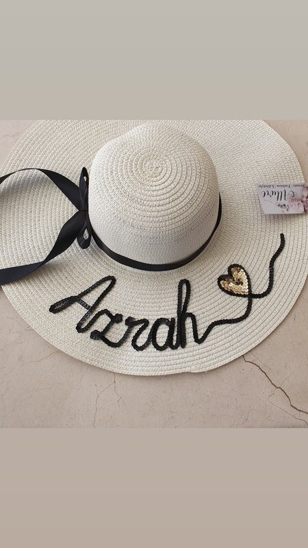 Adults, Teens & Tweens Cream Regular Brim Sunhat