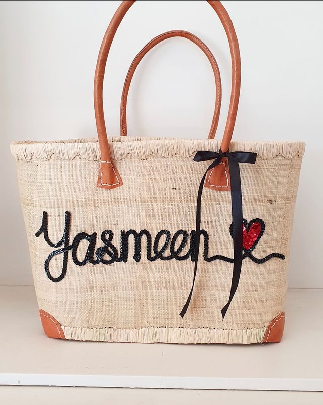 Cream Beach / Picnic Basket - Large