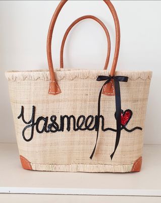 Cream Beach / Picnic Basket - Large