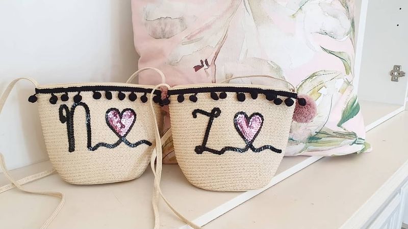Young Girls Cream Sling Crossbody Bag