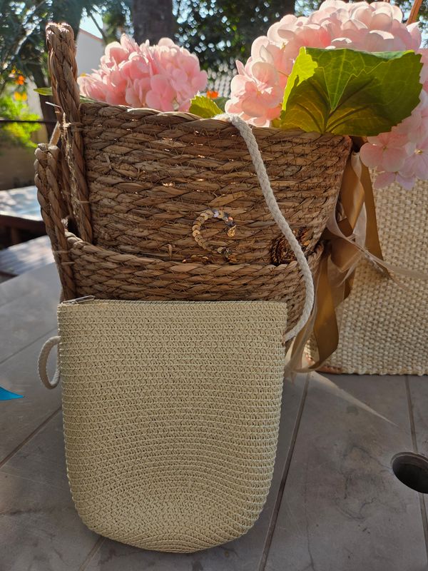 Adults/Teens/Tweens Cream Sling Crossbody Bag - bigger size