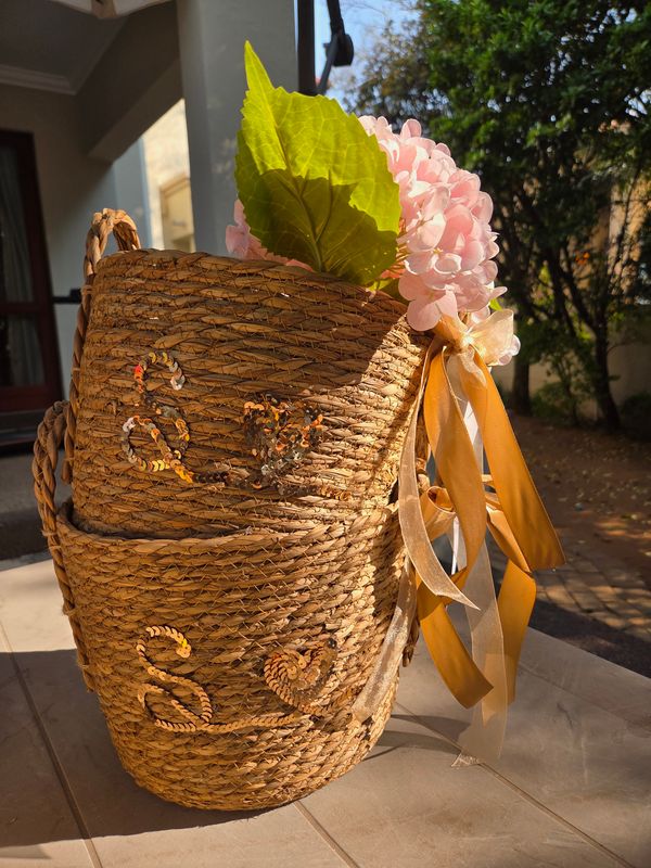 Round Medium Baskets - Cosmetics/Underwear/Toys Round Medium Baskets - Cosmetics/Underwear/Toys