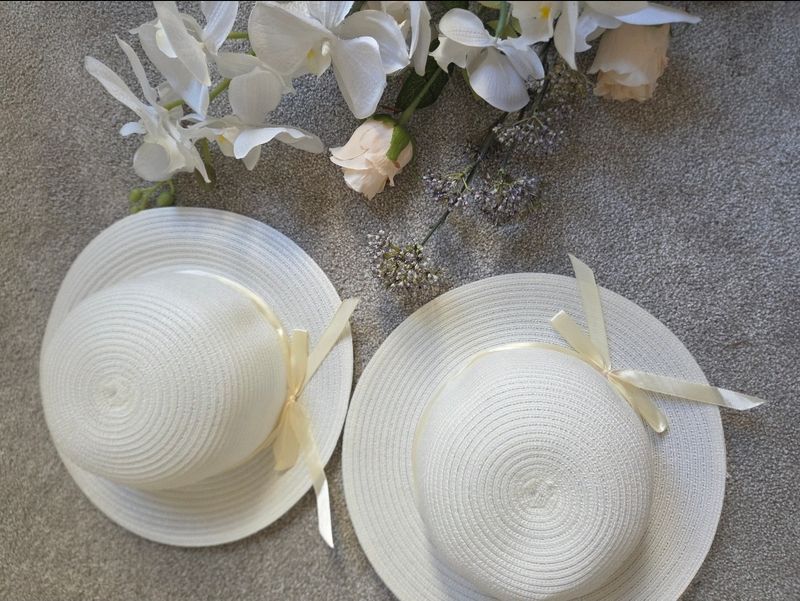 Young Girls (Age 2-7 years) Light Cream Sunhat Young Girls (Age 2-7 years) Light Cream Sunhat