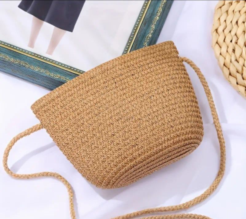 Young Girls Tan Sling Crossbody Bag Young Girls Tan Sling Crossbody Bag