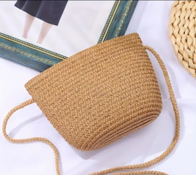 Young Girls Tan Sling Crossbody Bag