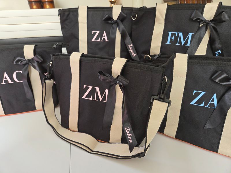 Gourmet Insulated Lunch Tote Bag - Black