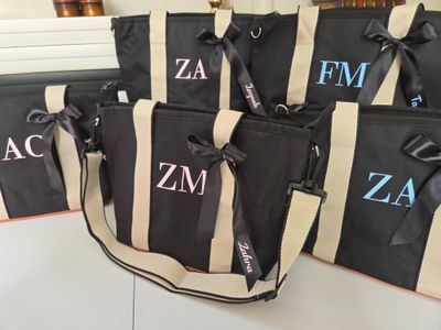 Gourmet Insulated Lunch Tote Bag - Black