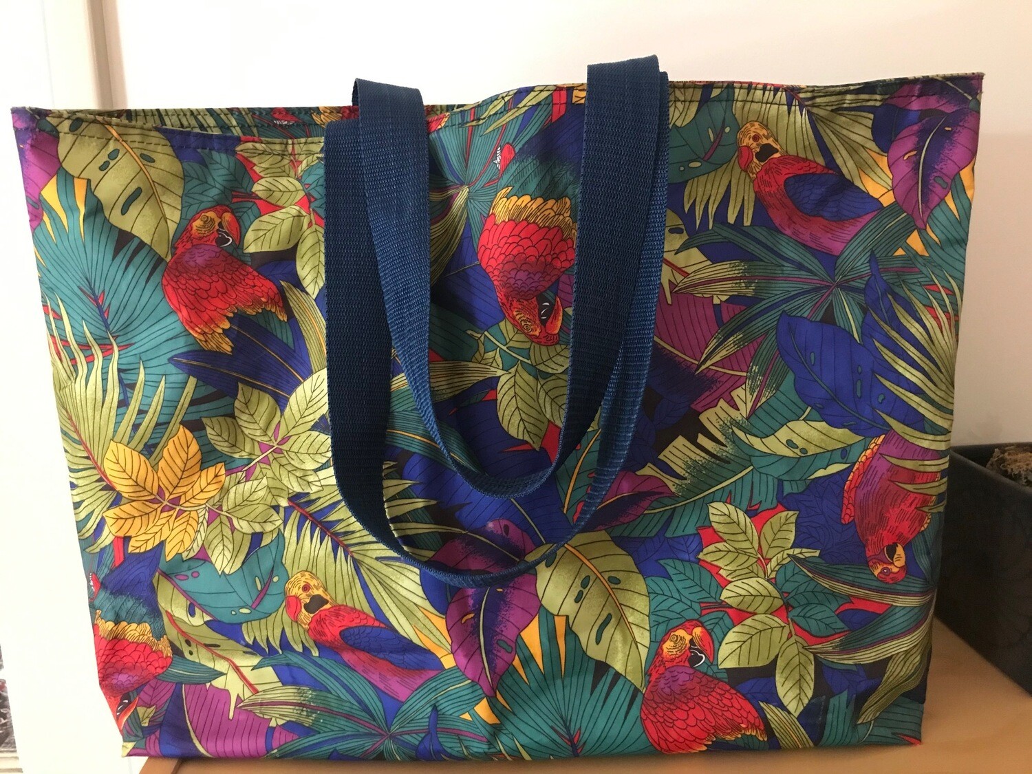 Floral Beach Bag