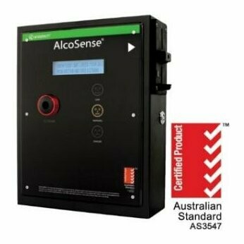 alcoSense soberpoint wm (wall mounted – solid plastic casing, coin or push button)