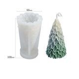 10cm Tree Candle Silicone Mould