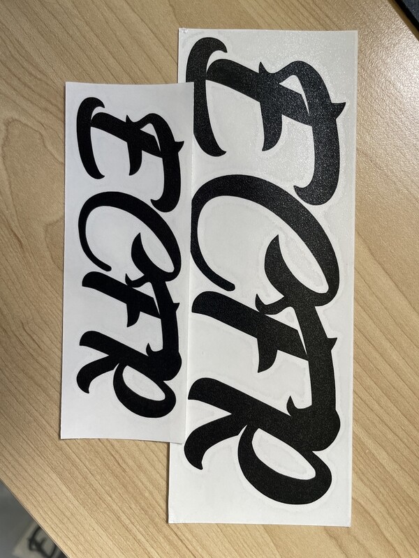 ECFR Sticker Short - SMALL
