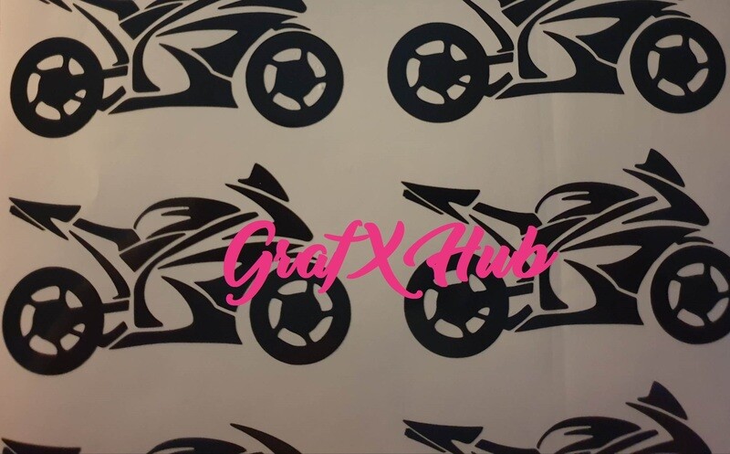 ECFR Sports Bike Sticker