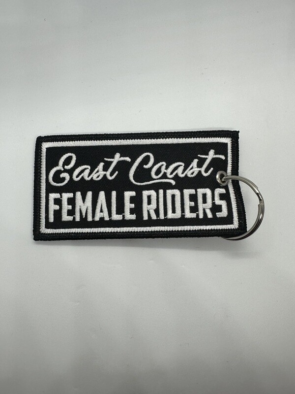 White KEYRING