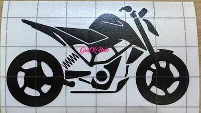 NEW - ECFR NAKED Bike Sticker