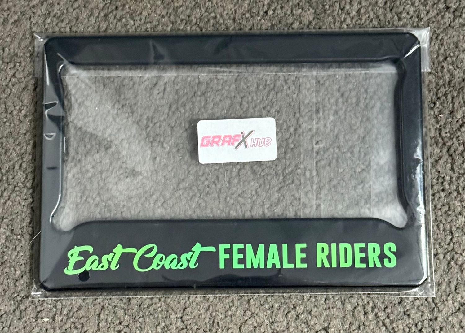 Reflective Plate Frame - ECFR Long logo