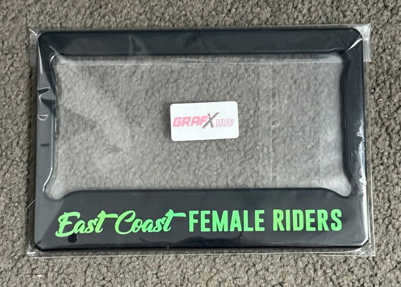 Reflective Plate Frame - ECFR Long logo