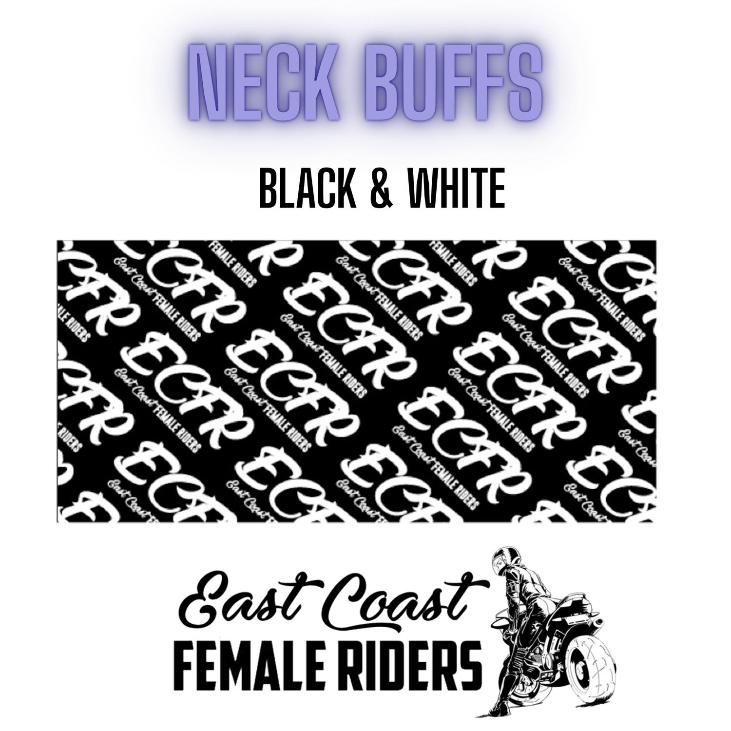 Neck Buffs Black and White