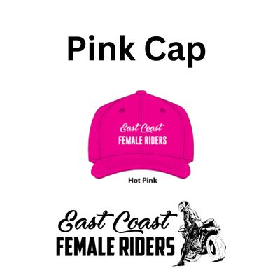 ECFR Caps - Long Logo - Pink