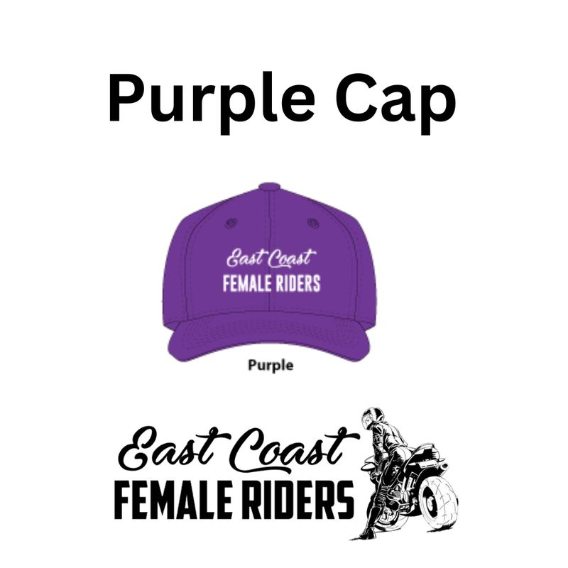 ECFR Caps - Long Logo - Purple