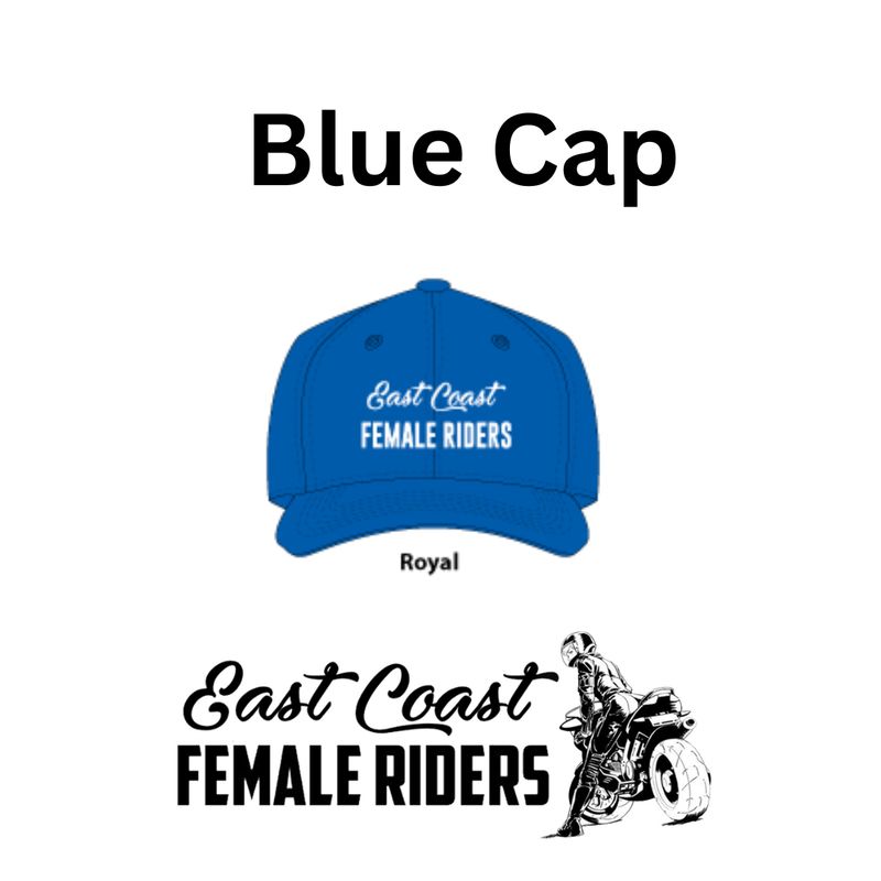 ECFR Caps - Long Logo - Blue