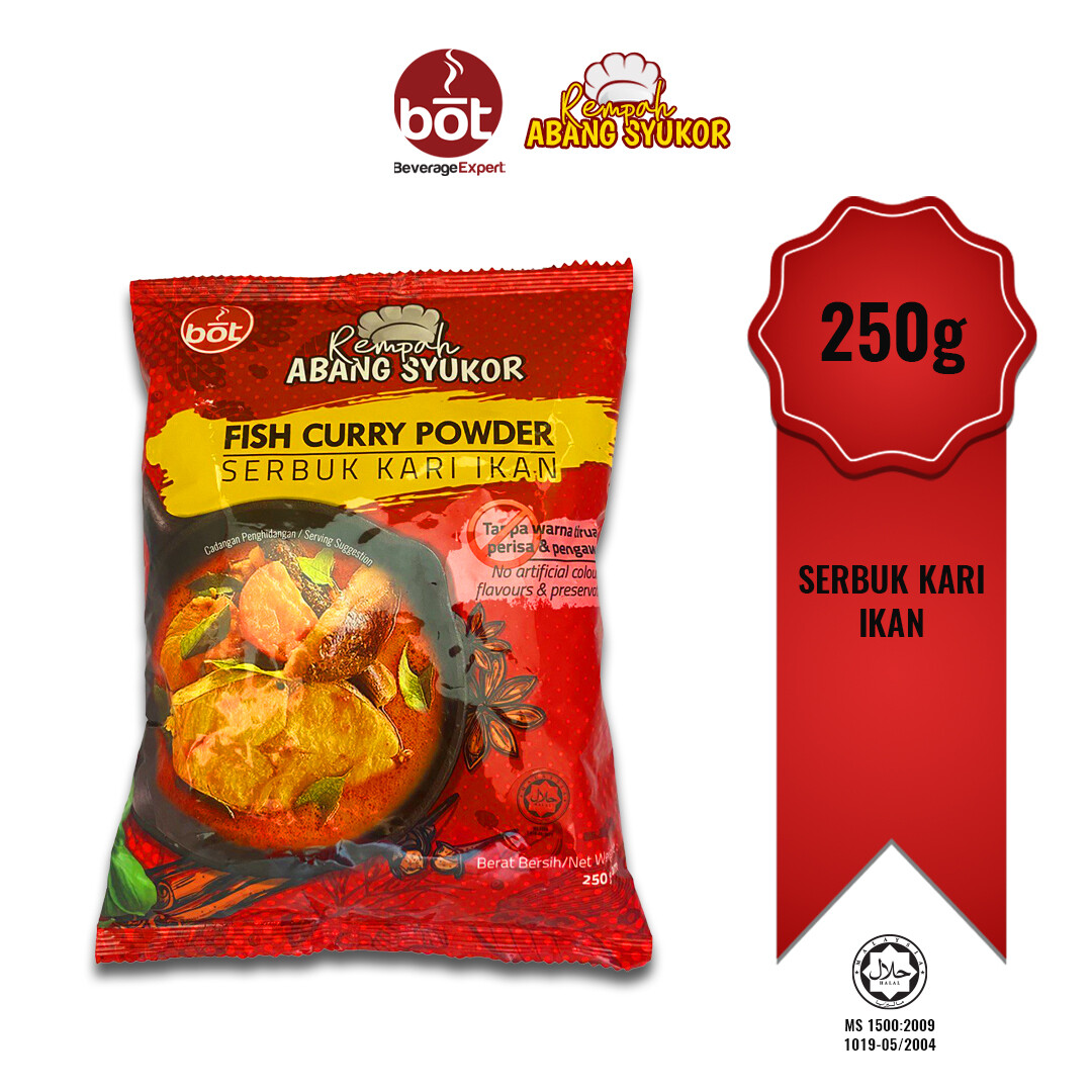 Serbuk Kari Ikan (250g)