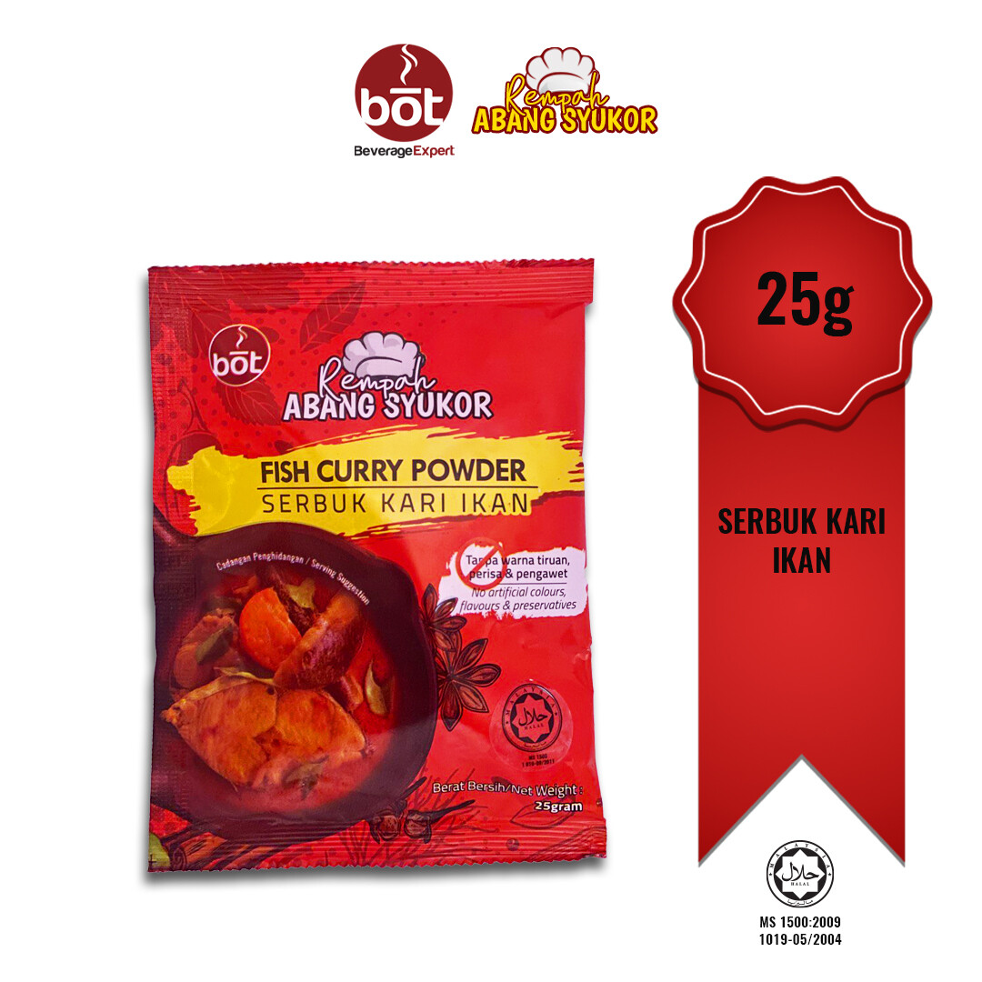 Serbuk Kari Ikan (25g)