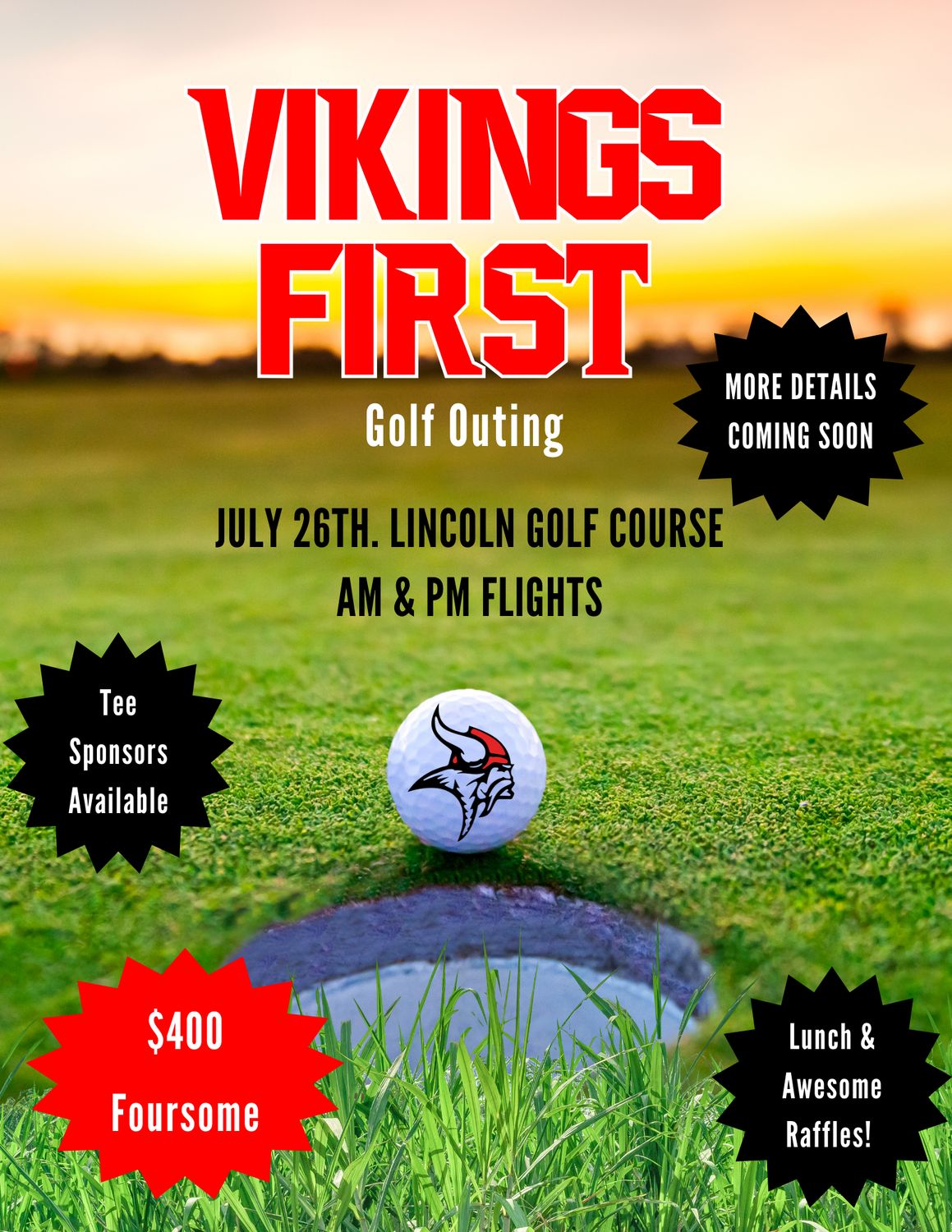 VIKINGS FIRST GOLF OUTING 2025