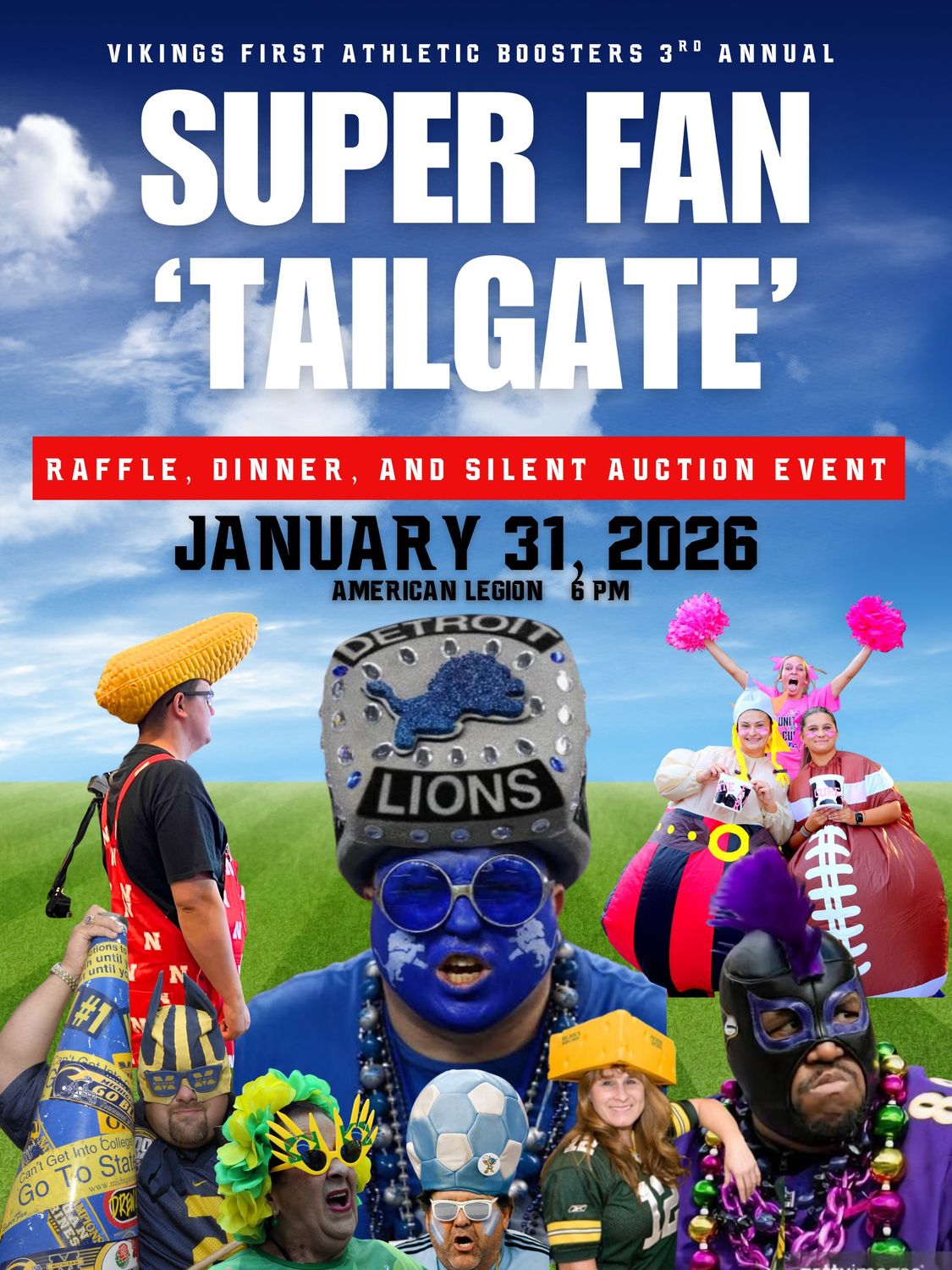 SUPERFAN TAILGATE DINNER TICKETS