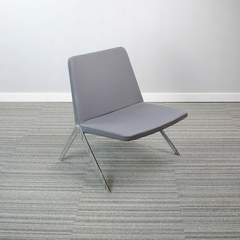 Keele Chair by Teknion Grey