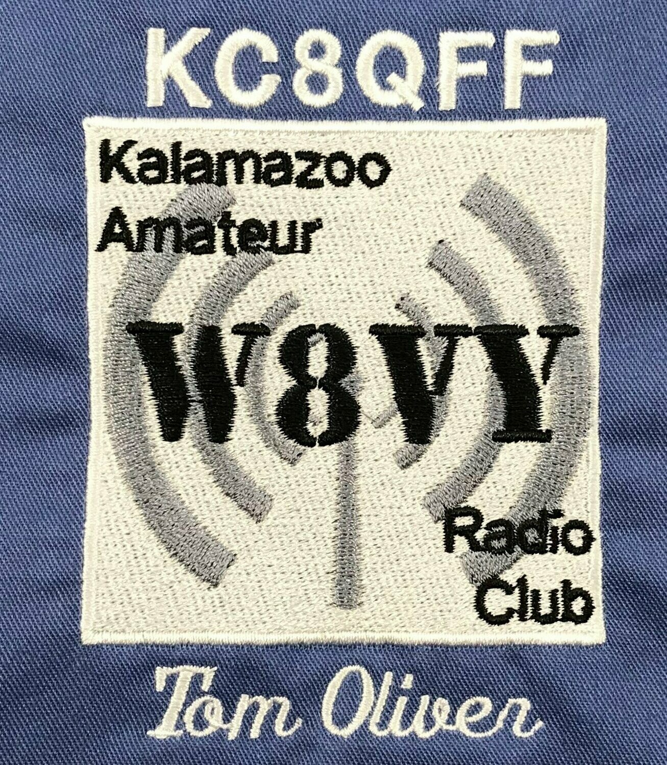 C1 KALAMAZOO AMATEUR RADIO CLUB L/C WITH NAME/CALL