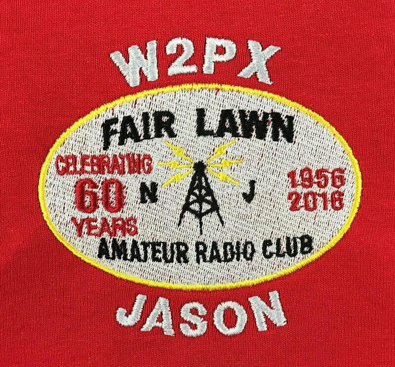 C1 FAIR LAWN ARC 60 YEAR L/C WITH NAME AND CALL