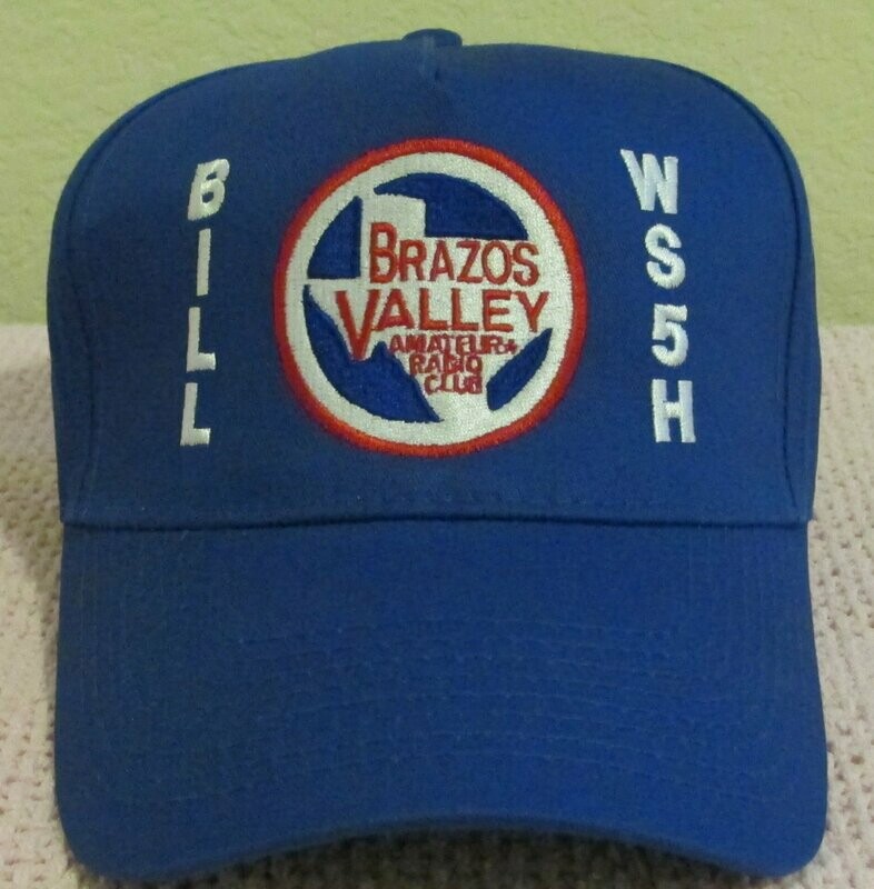 C3 BRAZOS VALLEY ARC HAT VERTICAL NAME/CALL