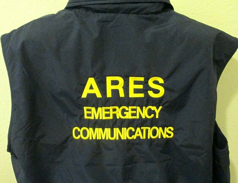G2 ARES EMERGENCY COMM JACKET BACK