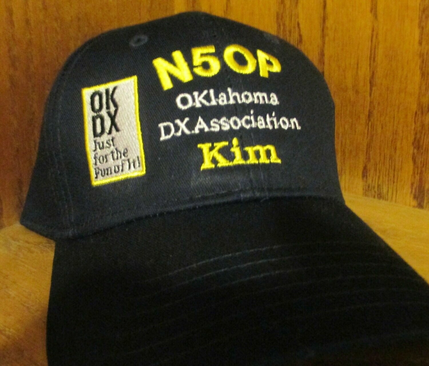 C3 OKLAHOMA DX ASSOC HAT WITH NAME AND CALL
