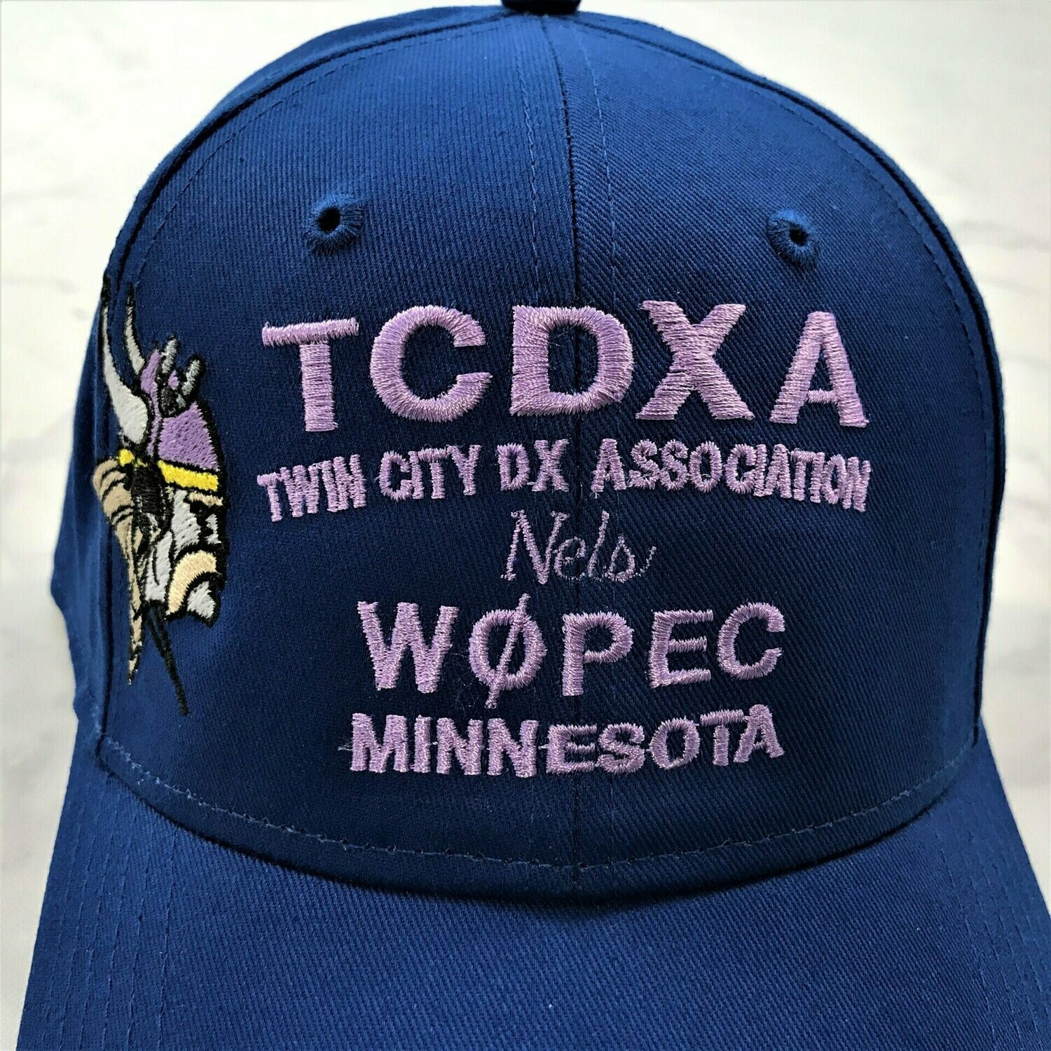 C3 TWIN CITY DX ASSOC. HAT W/NAME/CALL