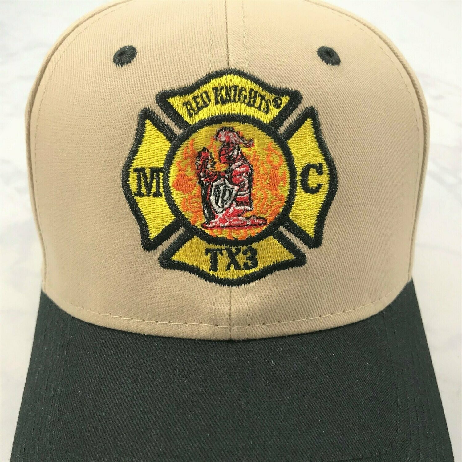 C3 RED KNIGHTS MC TX3 HAT - CLUB CODE REQUIRED TO ORDER