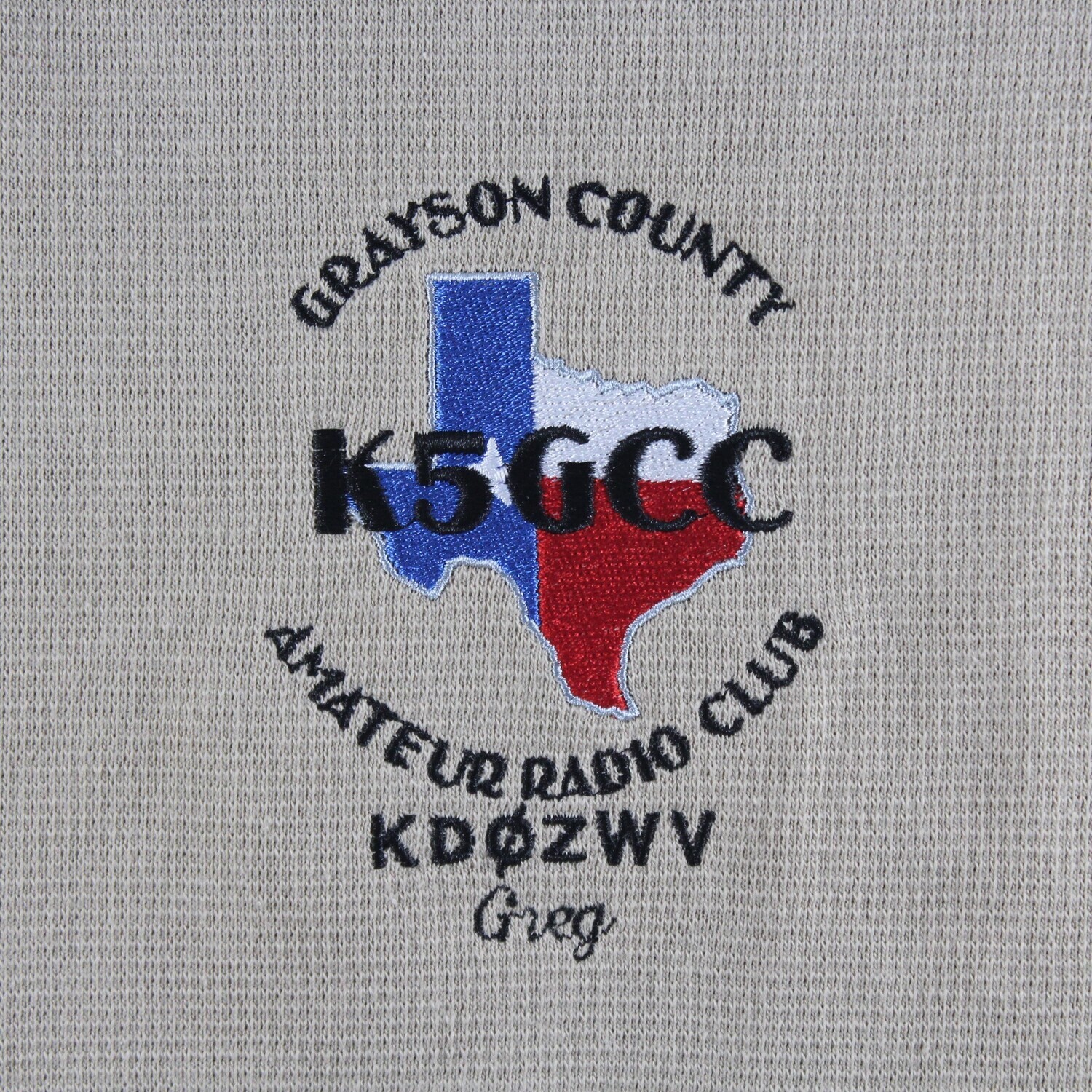 C1 GRAYSON COUNTY ARC (TX) L/C WITH NAME/CALL