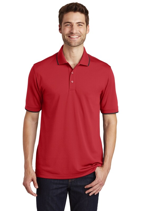 K111 Dry Zone® UV Micro-Mesh Tipped Polo