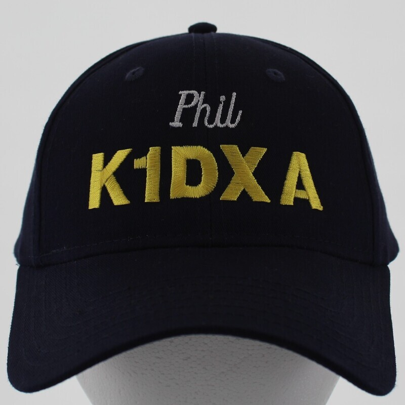 Basic Hat with Logo and/or Name/Call