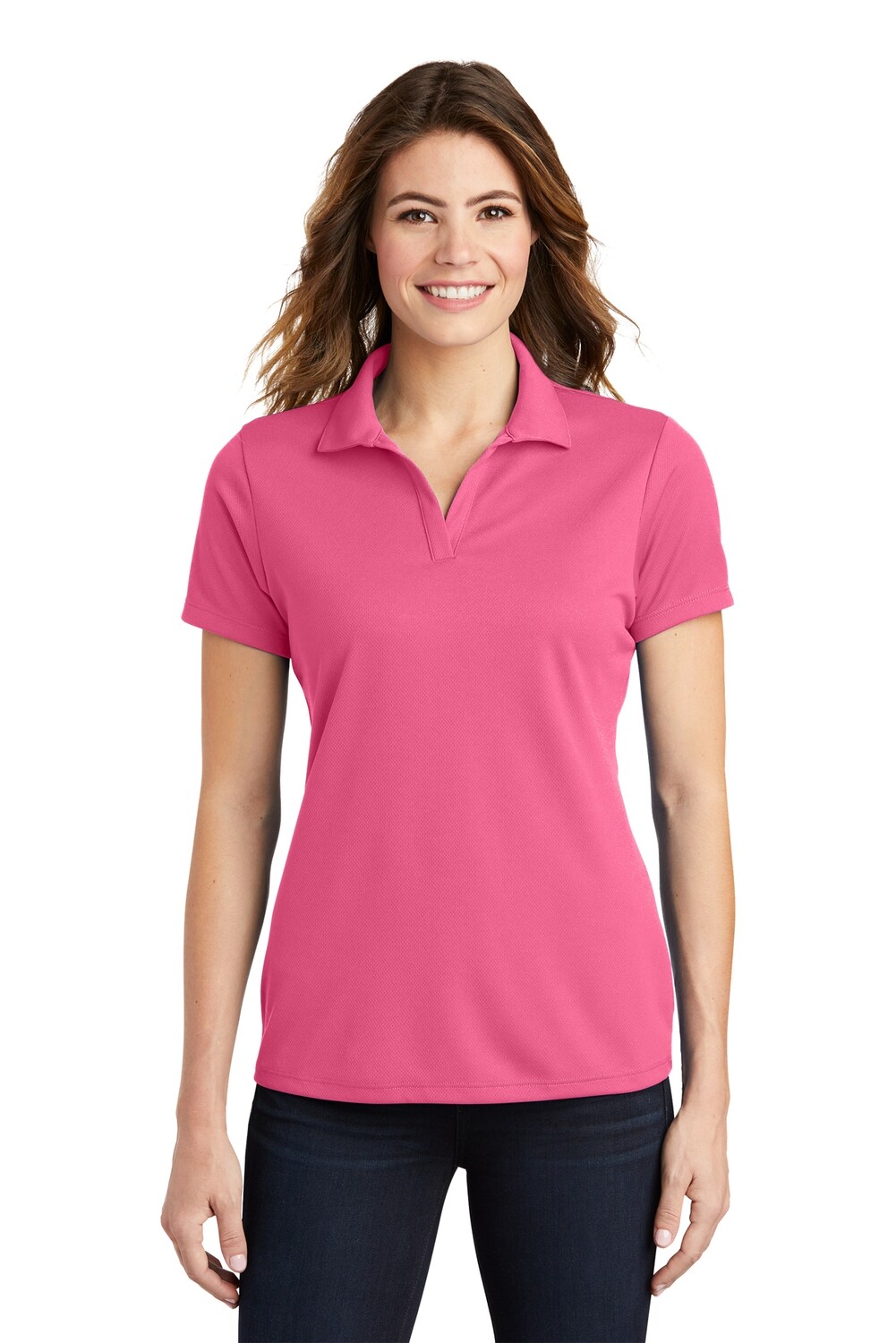 LST640 Sport-Tek® Ladies PosiCharge® RacerMesh® Polo