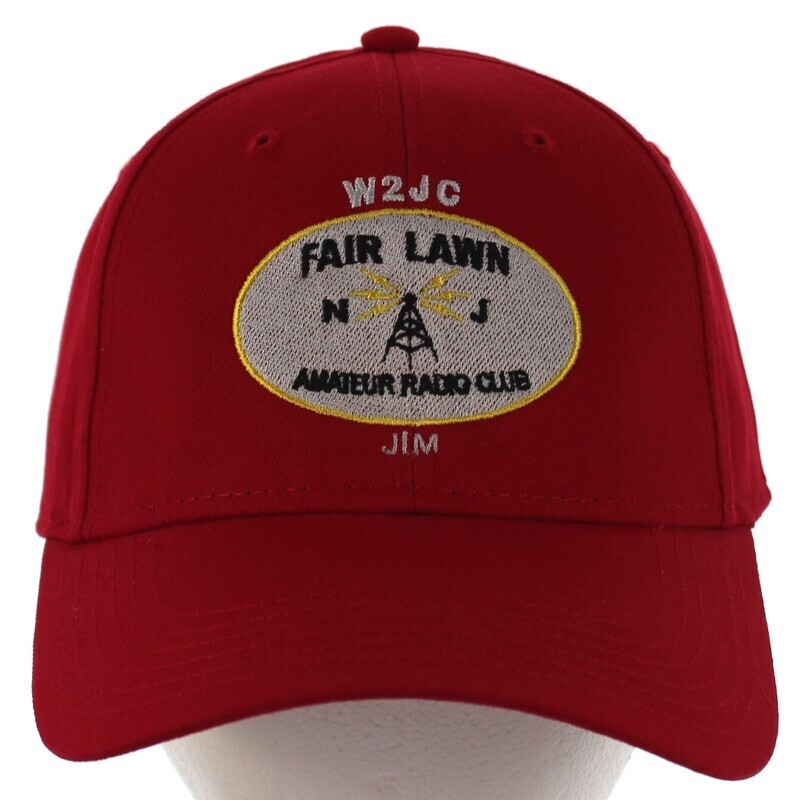 C3 FAIR LAWN ARC HAT WITH NAME AND CALL (NJ)